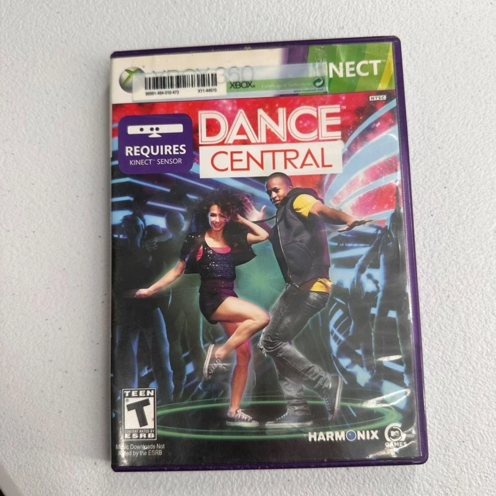 Xbox 360 Kinect Games Bundle: Dance Central Victorious‎ Time Shine Zumba Fitness